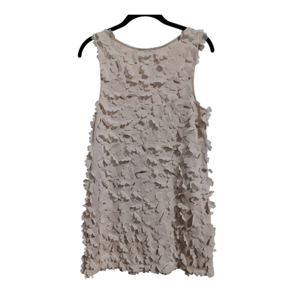 H&M Floral Applique Bodycon Mini Dress in Cream - Picture 3 of 8